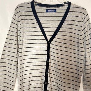 Zara Young gray and black sweater